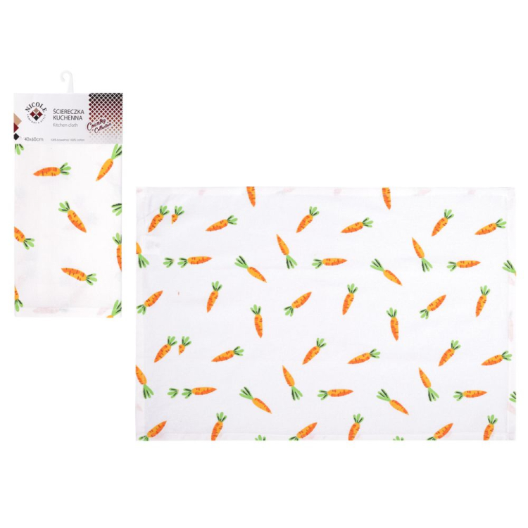 Ściereczka kuchenna marchewki Country Collection RAVI